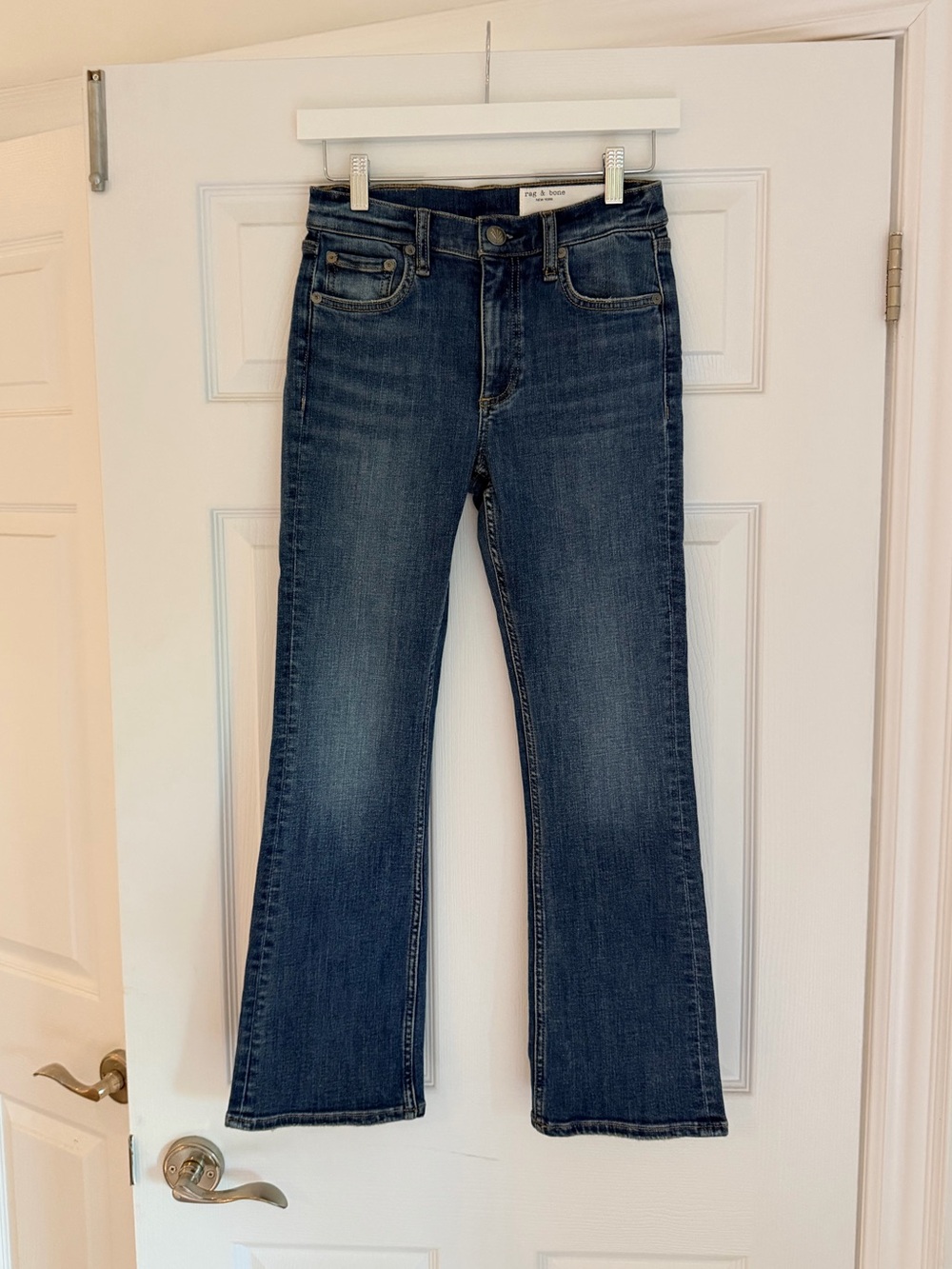 Rag & Bone The Peyton Mid-Rise Ankle Bootcut Jeans Size 24 NWT
